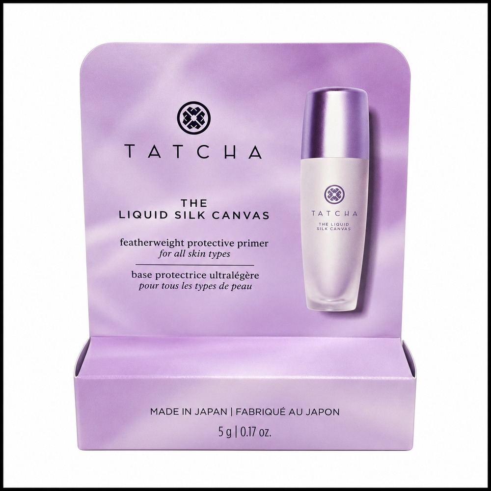 Tatcha The Liquid Silk Canvas Featherweight Protective Primer 5g 0.17oz Sample